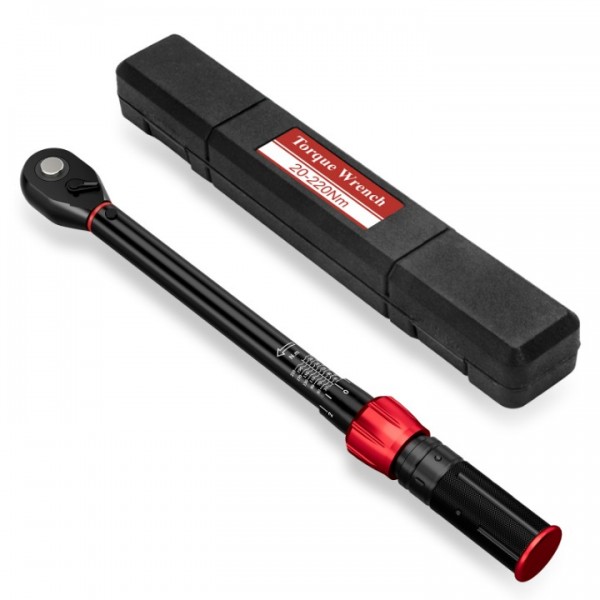 ANPUDS 1/2 Inch Drive Click Torque Wrench, 20-220N...