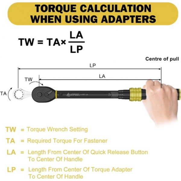 ANPUDS Torque Adapter Set, 12 pcs SAE 12 Point Torque Adapter Extension Set, 3/8" Torque Wrench Adapter with 5/16", 3/8", 7/16", 1/2", 9/16", 5/8", 11/16", 3/4", 13/16", 7/8", 1/2''+1/4'' Adapter