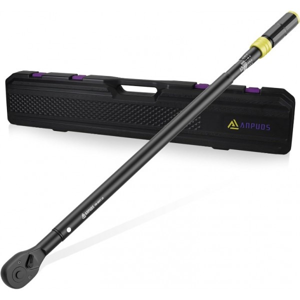 ANPUDS 3/4-Inch Drive Click Torque Wrench, 100-650...