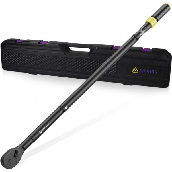 ANPUDS 3/4-Inch Drive Click Torque Wrench, 200-100...